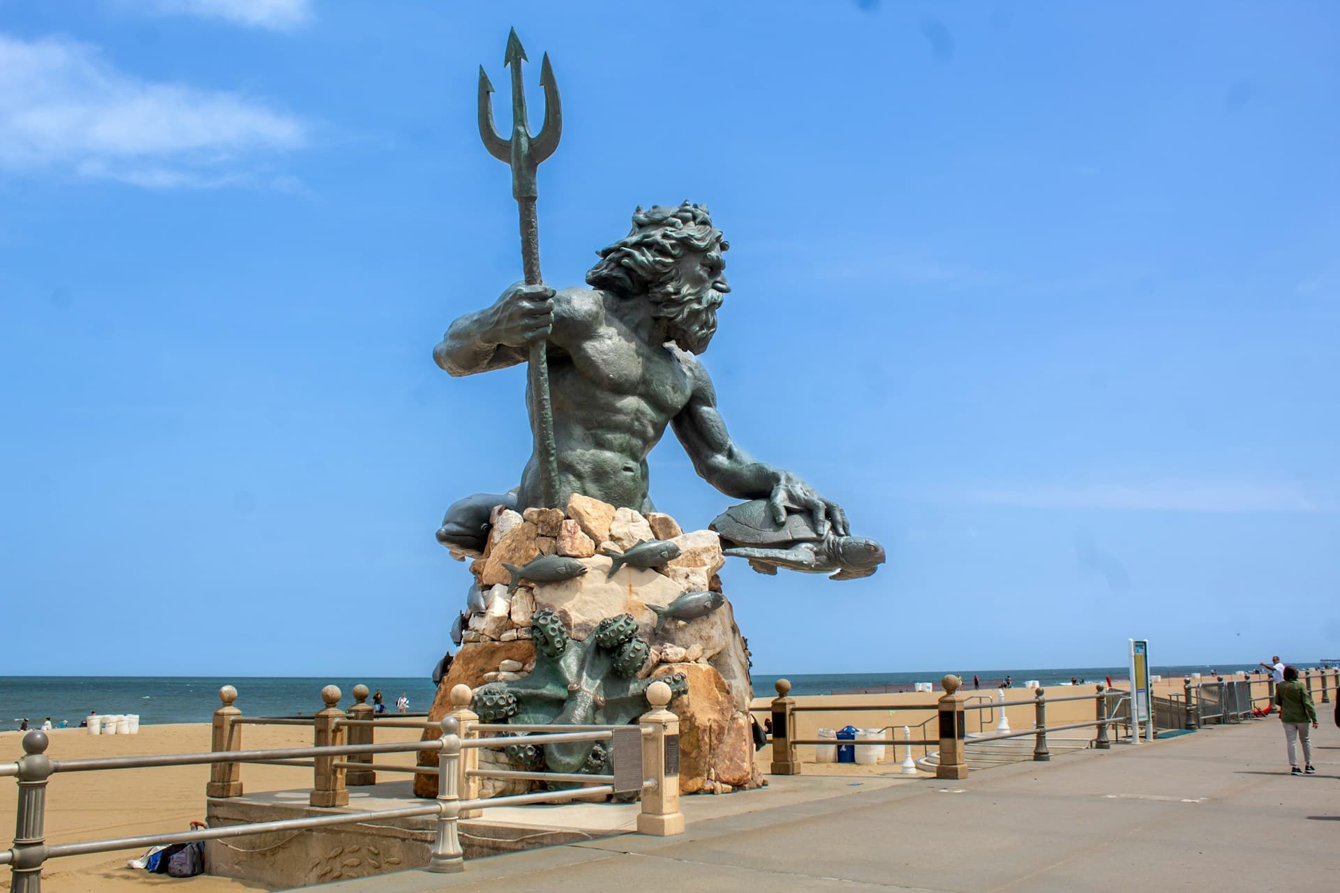 The Virginia Beach oceanfront and boardwalk, the setting for local search visibility